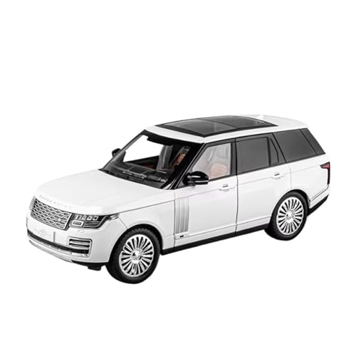 XGFFBAGB 1:18 Legierung Auto Modell Diecast Metall Geländewagen Auto Modell Sound Und Licht Spielzeug Geschenk(White,No Box) von XGFFBAGB