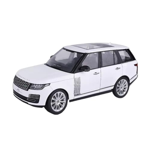 XGFFBAGB 1:18 Legierung Auto Modell Diecast Metall Geländewagen Auto Modell Sound Und Licht Spielzeug Geschenk(White,No Box) von XGFFBAGB