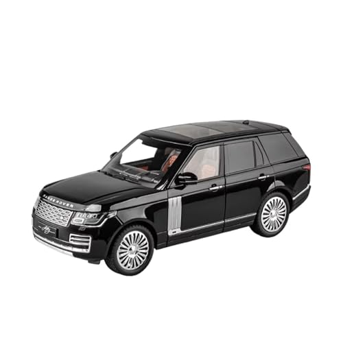 XGFFBAGB 1:18 Legierung Auto Modell Druckguss Metall Geländewagen Auto Modell Sound Licht Sammlung Spielzeug Geschenk(Black C,No Box) von XGFFBAGB