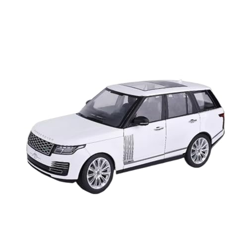 XGFFBAGB 1:18 Legierung Auto Modell Druckguss Metall Geländewagen Auto Modell Sound Licht Sammlung Spielzeug Geschenk(White C,No Box) von XGFFBAGB