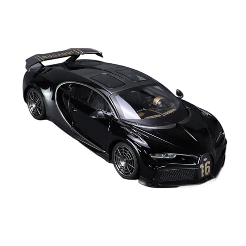 XGFFBAGB 1:18 Legierung Spielzeug Modell Auto Druckguss Metall Mit Sound Licht Fahrzeug Dekorationen Spielzeug Geschenk Sammlung(Black,No Box) von XGFFBAGB