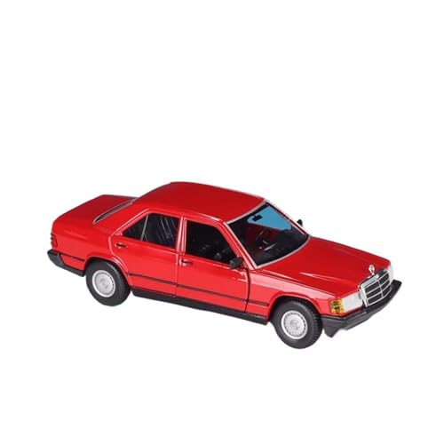 XGFFBAGB 1:24 Für 190E Legierung Sportwagen Modell Diecast Metall Modell Spielzeug Geschenk(Rosso,No Box) von XGFFBAGB