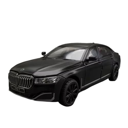 XGFFBAGB 1:24 Für 7 Serie 760 LI Legierung Auto Modell Druckguss Metall Fahrzeuge Auto Modell Sound Und Licht Sammlung Spielzeug Geschenk(Black A,with Box) von XGFFBAGB