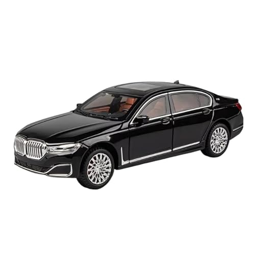 XGFFBAGB 1:24 Für 7 Serie 760 LI Legierung Auto Modell Druckguss Metall Fahrzeuge Auto Modell Sound Und Licht Sammlung Spielzeug Geschenk(Black B,with Box) von XGFFBAGB