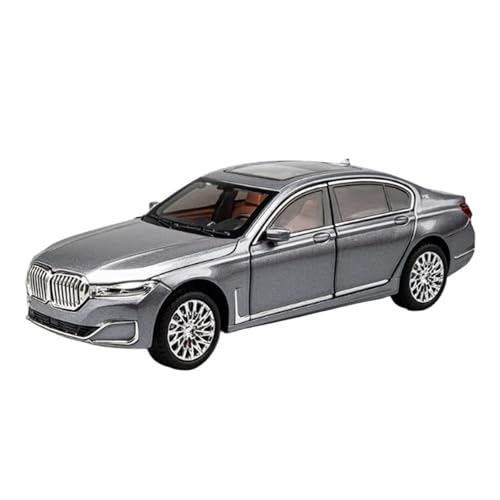 XGFFBAGB 1:24 Für 7 Serie 760 LI Legierung Auto Modell Druckguss Metall Fahrzeuge Auto Modell Sound Und Licht Sammlung Spielzeug Geschenk(Gray C,with Box) von XGFFBAGB