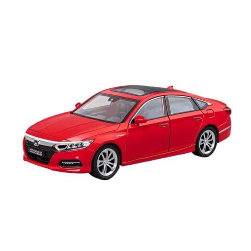 XGFFBAGB 1:24 Für Accord Sound & Light Alloy Metal Diecast Car Model Sammeln Hobby Dekoration Geschenk(Rosso,with Box) von XGFFBAGB