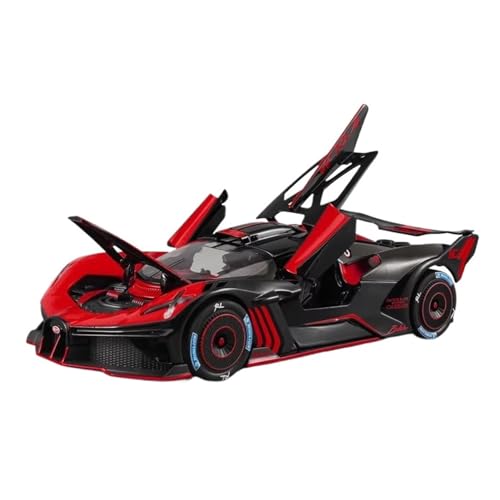 XGFFBAGB 1:24 Für Bolide Legierung Modell Sound Licht Diecast Auto Spielzeug Geschenk Sammlerstück Wohnkultur(Rosso,with Box) von XGFFBAGB