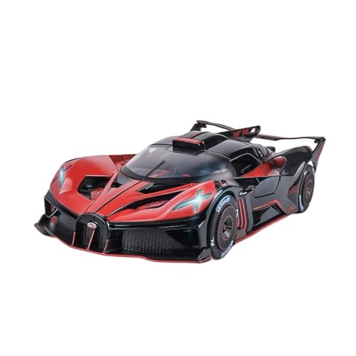 XGFFBAGB 1:24 Für Bolide Legierung Sport Auto Modell Diecast Metall Spielzeug Rennfahrzeuge Sound Und Licht Spielzeug Sammlung Geschenk(Rosso,No Box) von XGFFBAGB