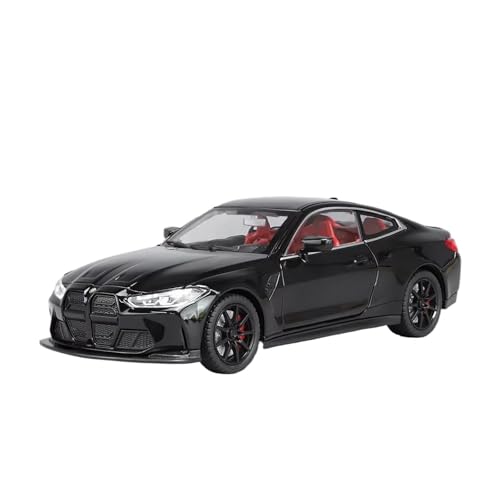 XGFFBAGB 1:24 Für Den M4 IM Legierung Auto Diecast Metall Skala Auto Modell Sound & Licht Sammlung Spielzeug Fahrzeug Geschenk(Black,No Box) von XGFFBAGB