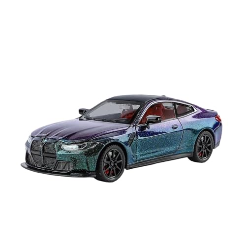 XGFFBAGB 1:24 Für Den M4 IM Legierung Auto Diecast Metall Skala Auto Modell Sound & Licht Sammlung Spielzeug Fahrzeug Geschenk(Blu,with Box) von XGFFBAGB