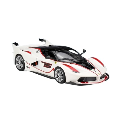 XGFFBAGB 1:24 Für FXX K Legierung Auto Modell Sammeln Geschenke Spielzeug(White,with Box) von XGFFBAGB