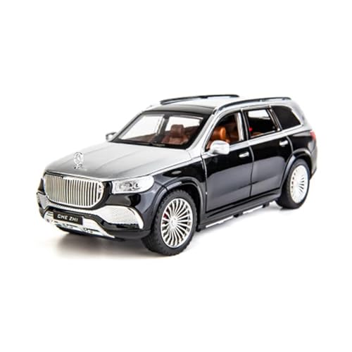 XGFFBAGB 1:24 Für GLS-Klasse GLS600 SUV Legierung Automodell Druckguss Metall Spielzeugauto Modell Sammlung Geschenke(Silver,No Box) von XGFFBAGB