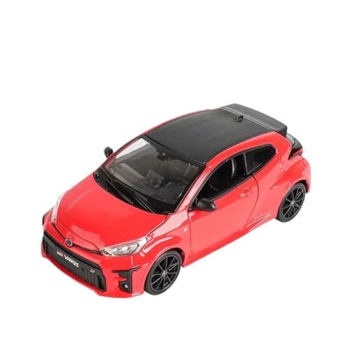 XGFFBAGB 1:24 Für GR Yaris Statische Druckguss Fahrzeuge Sammeln Modell Auto Spielzeug(Rosso,with Box) von XGFFBAGB