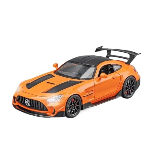 XGFFBAGB 1:24 Für GTR -Legierung Sportwagen Model(Orange,with Box) von XGFFBAGB