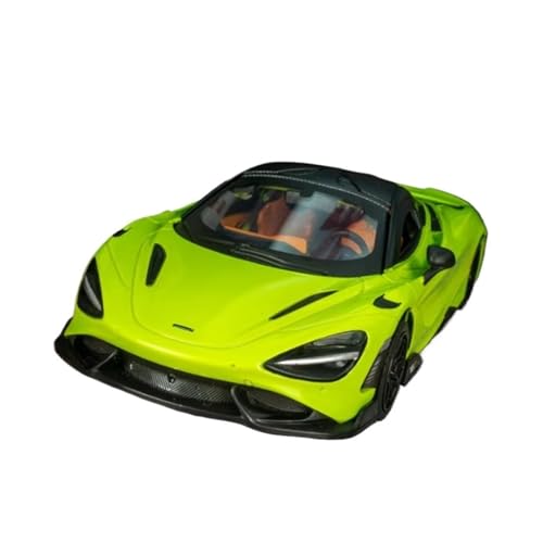 XGFFBAGB 1:24 Für McLaren 765LT Legierung Sportwagen Modell Druckguss & Spielzeug Fahrzeuge Metall Auto Modell Sammlung Spielzeug Geschenk(Green,with Box) von XGFFBAGB