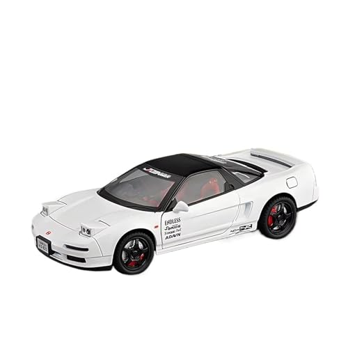 XGFFBAGB 1:24 Für NSX NA1 Coupe Legierung Auto Diecast Metall Skala Auto Modell Sound & Licht Sammlung Spielzeug Auto Fahrzeug Geschenk(White,No Box) von XGFFBAGB