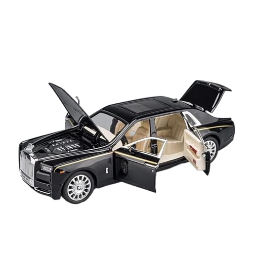 XGFFBAGB 1:24 Für Phantom Mansory Legierung Druckguss Spielzeug Modell Auto Spielzeug Geschenke(Black,No Box) von XGFFBAGB