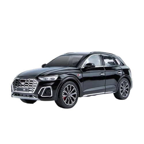 XGFFBAGB 1:24 Für Q5 SUV Legierung Auto Modell Druck Druck Metall Spielzeug Fahrzeuge Auto Modell Sound Licht Sammlung Spielzeug Geschenk(Black,No Box) von XGFFBAGB