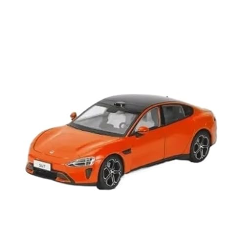 XGFFBAGB 1:24 Für Su7 Diecast Modell Auto Spielen Fahrzeuge Modell Auto Spielzeug Geschenk Modell Dekoration(Orange,No Box) von XGFFBAGB