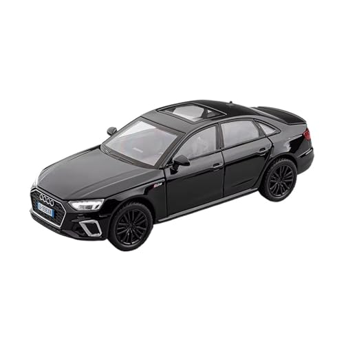 XGFFBAGB 1:32 Für A4 Legierung Modell Auto Spielzeug Druckguss Metallguss Sound Und Licht Auto Spielzeug(Black,with Box) von XGFFBAGB