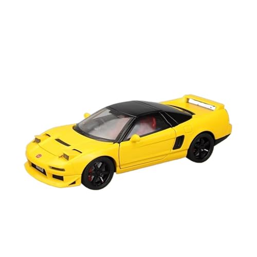 XGFFBAGB 1:32 Für Acura NSX NA1 Legierung Sportwagen Modell Druckguss & Spielzeugfahrzeuge Metall Rennwagen Modell Sound Licht Geschenke(Yellow,No Box) von XGFFBAGB