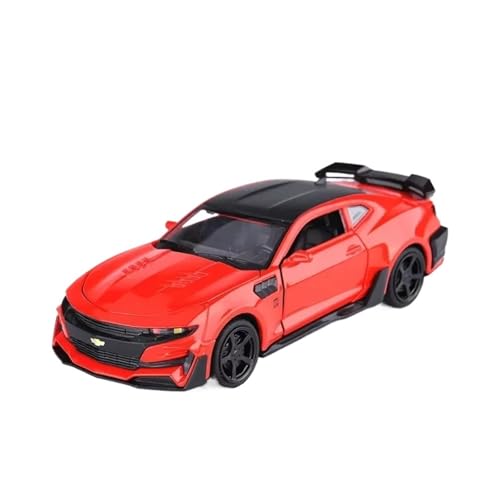 XGFFBAGB 1:32 Für Camaro Auto Spielzeug Legierung Diecast Modell Sport Auto Mit Sound Licht Fahrzeuge Spielzeug Geschenke(Rosso,No Box) von XGFFBAGB