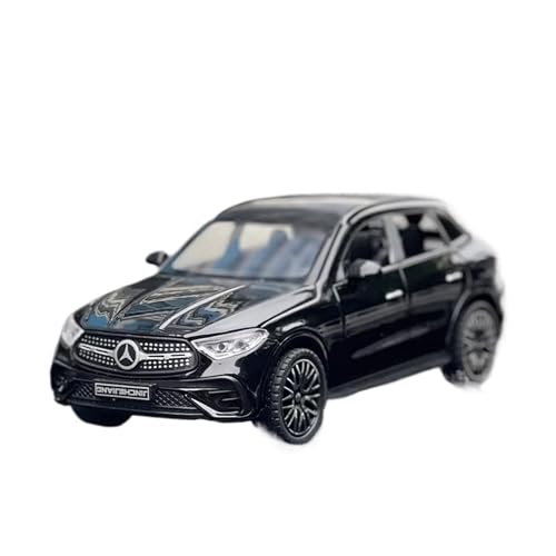 XGFFBAGB 1:32 Für GLC400 SUV Legierung Auto Modell Sound Und Licht Zurückziehen Spielzeug Sammlerstücke Geschenk(Black,with Box) von XGFFBAGB