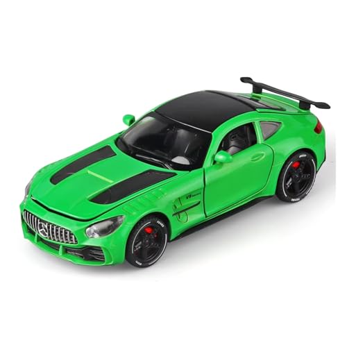 XGFFBAGB 1:32 Für GTR Legierung Sportwagen Diecast Metall Modell Sound & Licht Spielzeug Auto Ornamente Display Geschenk(with Box) von XGFFBAGB