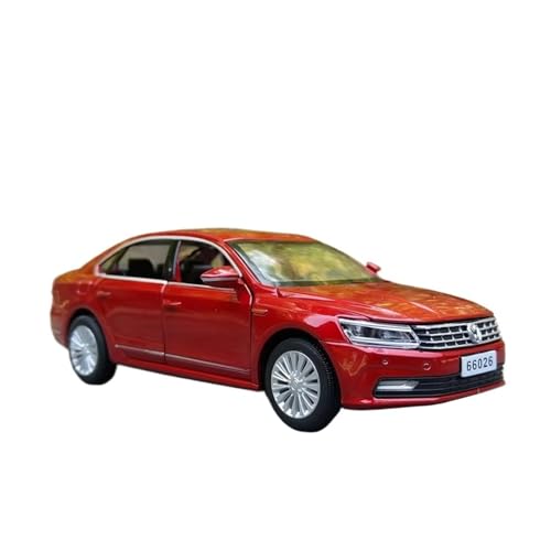 XGFFBAGB 1:32 Für Passat Legierung Skala Auto Modell Diecast Metall Spielzeug Fahrzeug Sammlung Sound & Licht Spielzeug Geschenk(Rosso,No Box) von XGFFBAGB