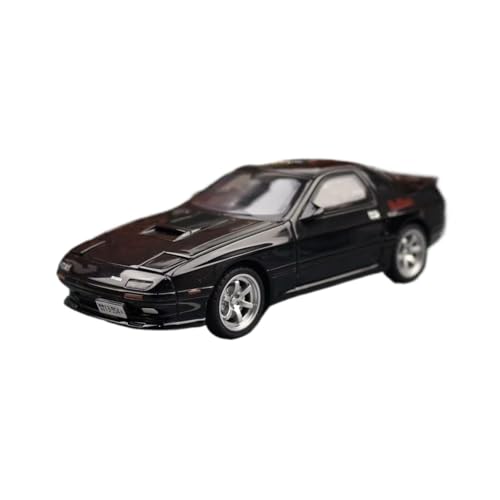 XGFFBAGB 1:32 Für RX7 Diecast Toy Car Model Sound & Light Doors Openable Collection Gift(Black,No Box) von XGFFBAGB