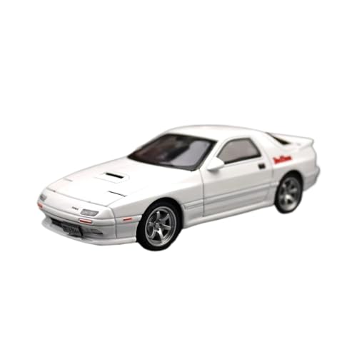 XGFFBAGB 1:32 Für RX7 Diecast Toy Car Model Sound & Light Doors Openable Collection Gift(White,No Box) von XGFFBAGB