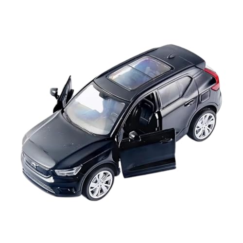 XGFFBAGB 1:32 Für XC40 Legierung Auto Modell Druckguss & Spielzeug Fahrzeuge Metall Auto Modell Sound Und Licht Sammlung Spielzeug Geschenk(Black,No Box) von XGFFBAGB