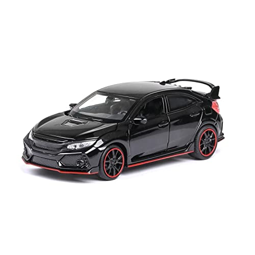 XGFFBAGB Diecast 1:32 Für Legierung Modell Auto Sound Metall Fahrzeug Sammeln Geschenk Spielzeug(Black,No Box) von XGFFBAGB