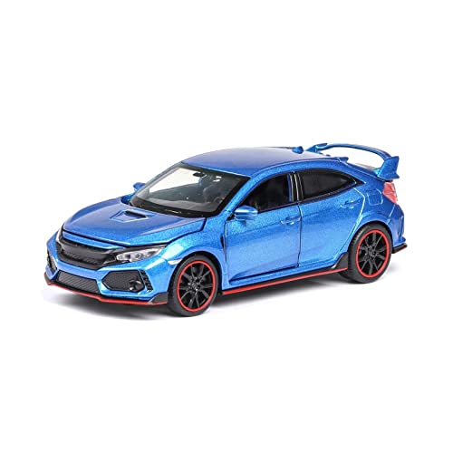 XGFFBAGB Diecast 1:32 Für Legierung Modell Auto Sound Metall Fahrzeug Sammeln Geschenk Spielzeug(Blu,No Box) von XGFFBAGB