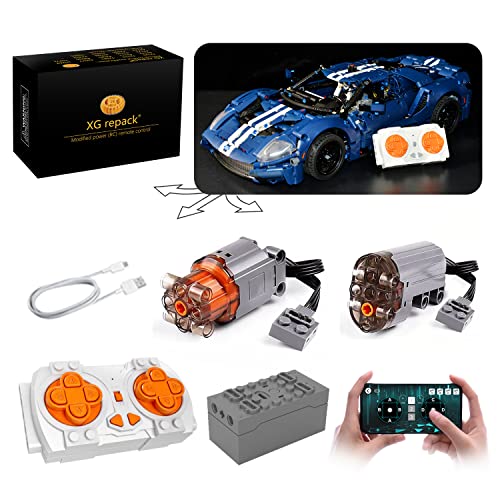 XGREPACK RC Motorsatz für Lego Ford GT 42154 Car Model Kit (Auto Nicht enthalten) (Motor) von XGREPACK