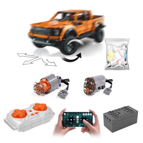 XGREPACK Remote Control Motor Lighting Kit for Lego Technic Ford F-150 Raptor 42126 Building Kit Light Set (NOT Included The Lego Sets) (RC Motor) von XGREPACK