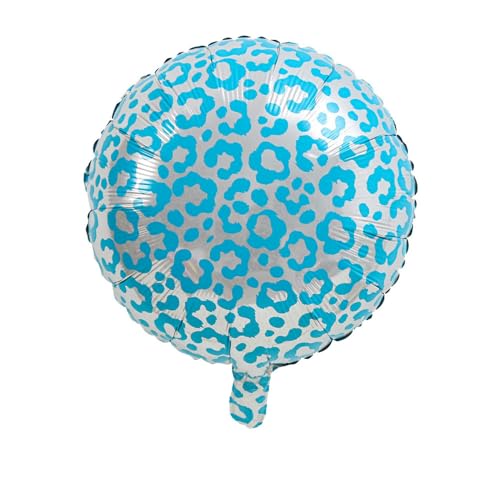 Geburtstagsballon 10 Stück 18-Zoll-Rundballons Aus Aluminiumfolie, Feiertagsparty-Dekorationen, Blau von XHBGXMV