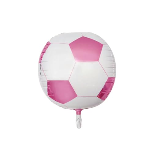 Geburtstagsballon 10 Stück 22-Zoll-Fußballballon-Feiertagsdekoration – Rosa von XHBGXMV