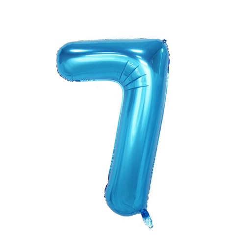 Geburtstagsballon 10 Stück 40-Zoll-Luftballons Aus Blauer Aluminiumfolie Für Die Dekoration Von Feiertagspartyszenen – Blau 7 von XHBGXMV