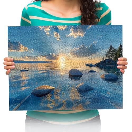 300 Teile Holzpuzzle Landschaft Für Erwachsene Teens Puzzles Spielzeug 38x52cm von XHENTAI