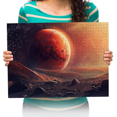 Puzzle 2000 Teile Erwachsene Planet Berge Gemälde Puzzles Schwer Erwachsene 2000 Teile 100x70cm von XHENTAI