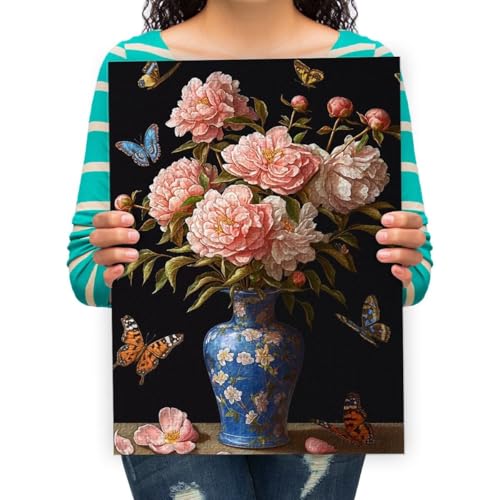 Puzzle 300 Teile Blumen Kunst Malerei Puzzlespiel für Indoor-Aktivitäten Familienspiel Toy 52 * 38cm von XHENTAI