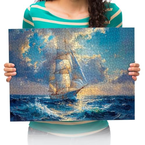 Puzzle 300 Teile Erwachsene Puzzle Puzzle Klassisches 3D Puzzle Buntes Spielzeug für Bildung und Entspannung 52 * 38cm von XHENTAI