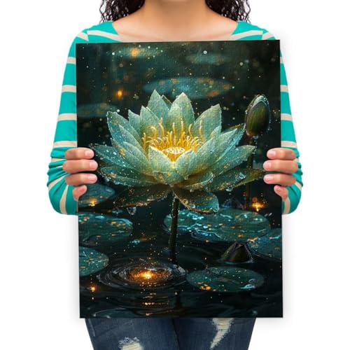 Puzzle 300 Teile Lotus-Kunst-Malerei Puzzle 300pcs Puzzle | Impossible Puzzle 52x38cm von XHENTAI