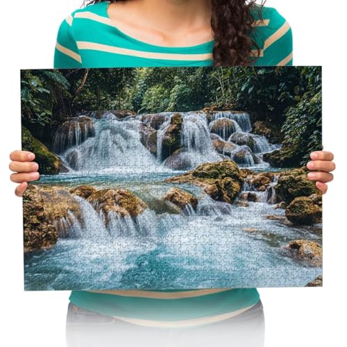 Puzzle 300 Teile Wasserfälle Naturlandschaft Puzzle 52 * 38cm von XHENTAI