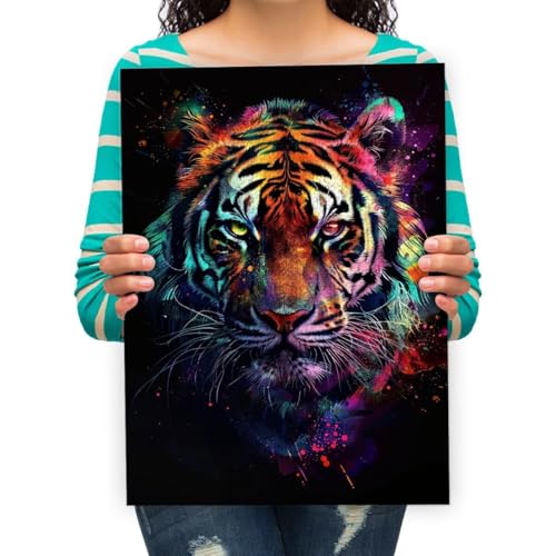 Puzzle Tier Tiger Malerei - 5000 Teile Puzzle für Erwachsene und Kinder ab 15 Jahren 156x105cm von XHENTAI