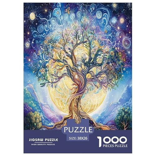 Baum des Lebens Puzzles 1000 Teile Schwer Puzzle Spielzeug Lernspiel Impossible Herausforderung Spielzeug Für Erwachsene Und Kinder Ab 12 Jahren 38x26cm/1000pcs Baum des Lebens Puzzles 1000 Teile Schwer Puzzle Spielzeug Lernspiel Impossible Herausforderung Spielzeug Für Erwachsene Und Kinder Ab 12 Jahren 38x26cm/1000pcs von XHSMSHWY