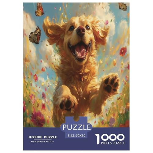 Der Labrador Retriever Puzzle 1000 Teile Schwer Puzzle Spielzeug Lernspiel Impossible Herausforderung Spielzeug Für Erwachsene Und Kinder in Bewährter 70x50cm/1000pcs Der Labrador Retriever Puzzle 1000 Teile Schwer Puzzle Spielzeug Lernspiel Impossible Herausforderung Spielzeug Für Erwachsene Und Kinder in Bewährter 70x50cm/1000pcs von XHSMSHWY