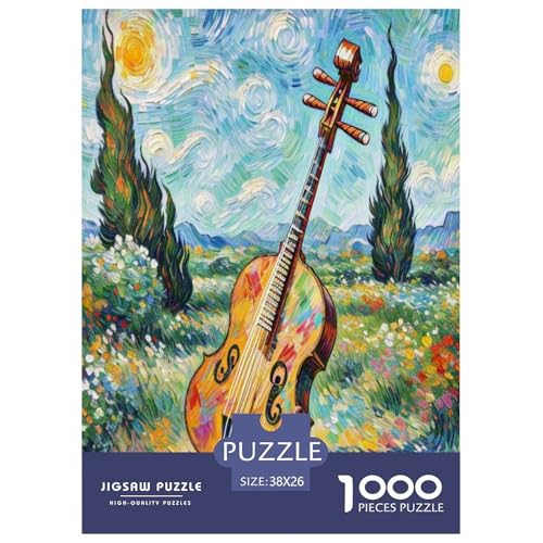 Erhu Puzzles 1000 Teile Schwer Puzzle Spielzeug Lernspiel Impossible Herausforderungsspielzeug Für Erwachsene Kinder 38x26cm/1000pcs Erhu Puzzles 1000 Teile Schwer Puzzle Spielzeug Lernspiel Impossible Herausforderungsspielzeug Für Erwachsene Kinder 38x26cm/1000pcs von XHSMSHWY