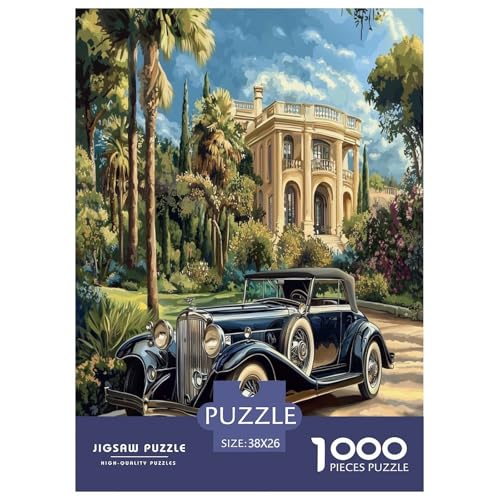Limousine im Alten Stil Puzzles 1000 Teile Schwer Puzzle Spielzeug Lernspiel Impossible Herausforderungsspielzeug Für Erwachsene Und Kinder in Bewährter 38x26cm/1000pcs Limousine im Alten Stil Puzzles 1000 Teile Schwer Puzzle Spielzeug Lernspiel Impossible Herausforderungsspielzeug Für Erwachsene Und Kinder in Bewährter 38x26cm/1000pcs von XHSMSHWY